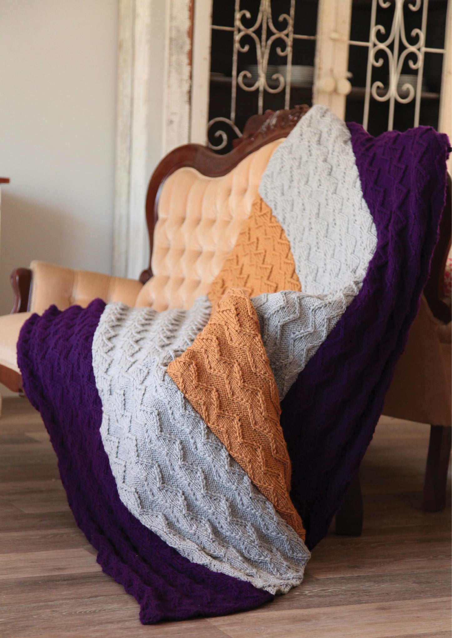 Elle Blanket Kit - Knit Your Own!
