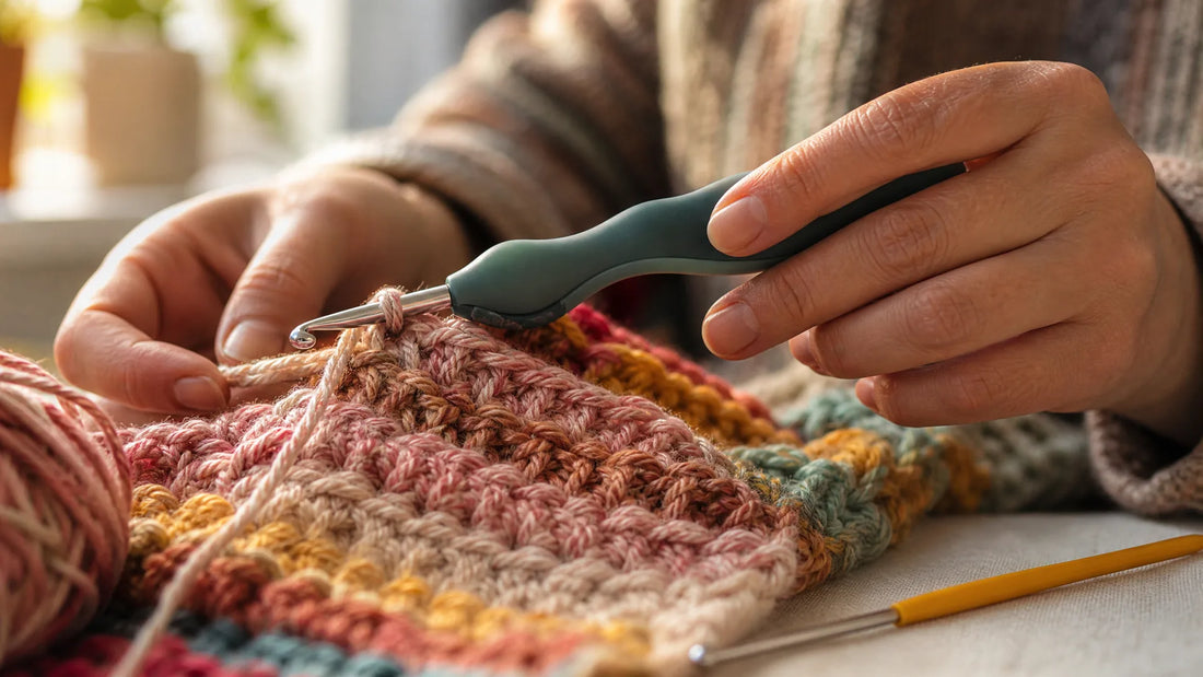 Crochet Hook Ergonomic Design: Prevent Hand Strain While Crafting