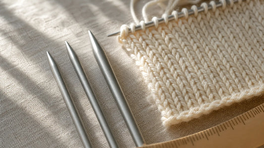 Knitting Needle Size Chart: US, Metric & UK