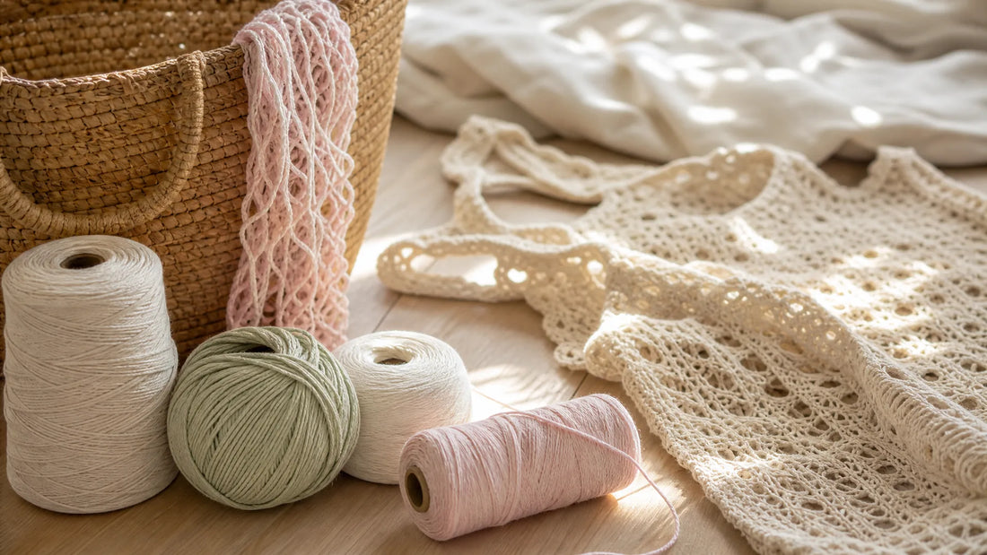 Cotton Yarn for Summer Crochet: Breathable Fibres
