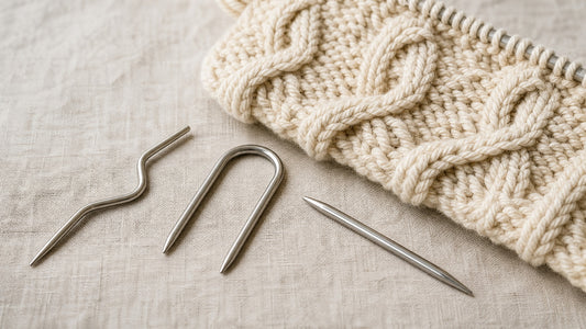 Cable Needle Types Compared: Bent, Bulky, Straight & Regular