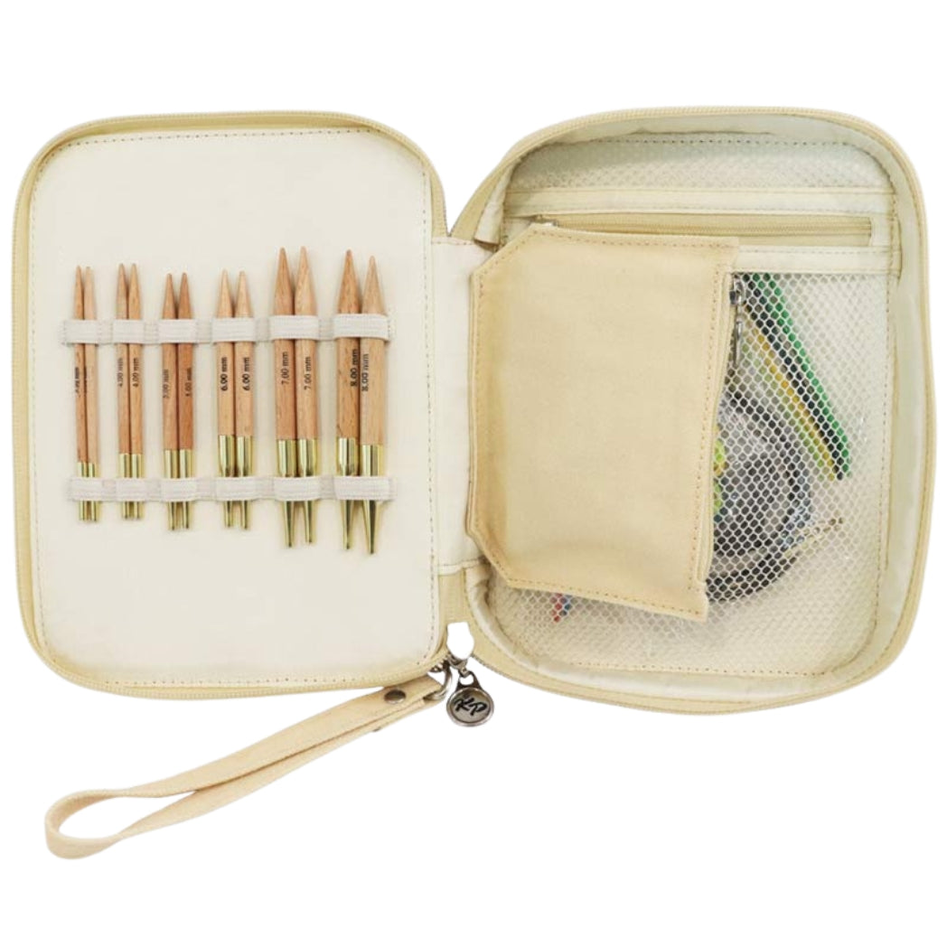 KnitPro Basix Beech Interchangeable Needle Set