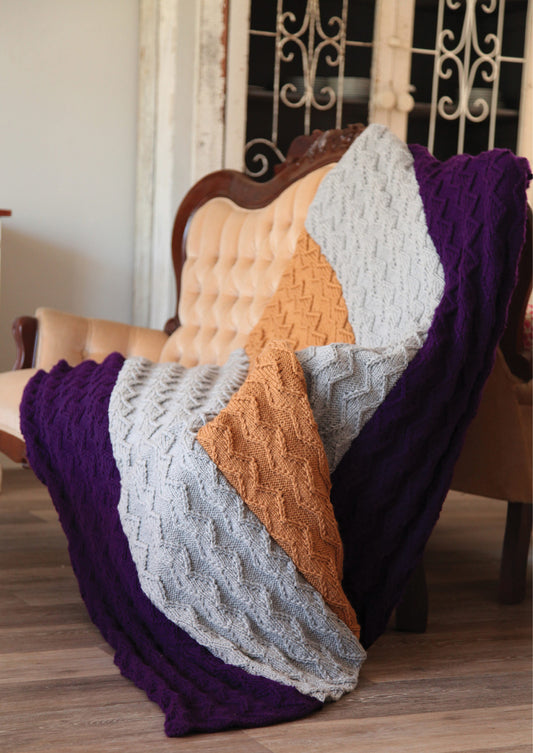 Elle Blanket Kit - Knit Your Own!