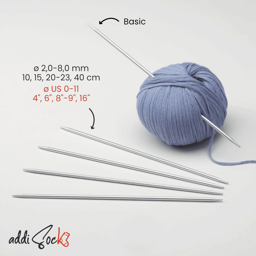 addiSock Double Pointed Needles (20/23cm)