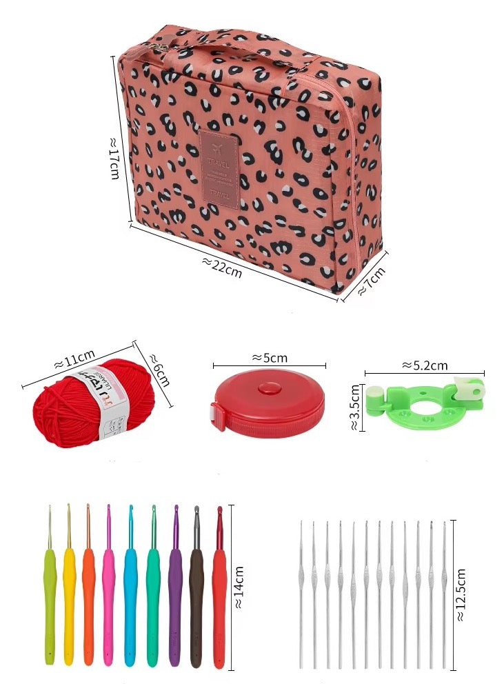 Crochet Starter Kit - 58 pieces