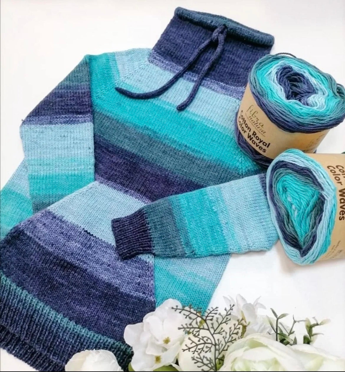 Fibra Natura Cotton Royal Color Waves