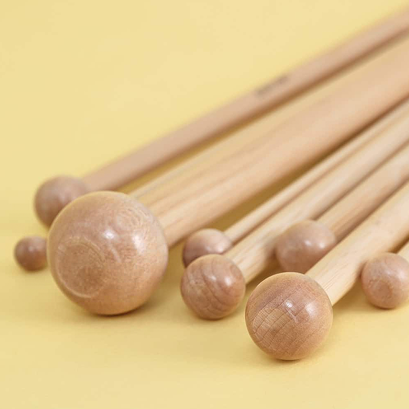 Addi Bamboo Single Pointed Needles (25cm)