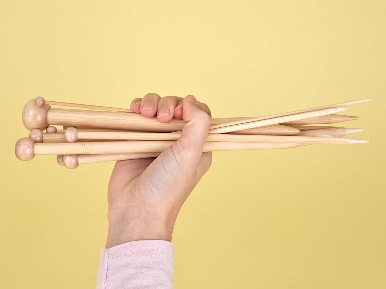Addi Bamboo Single Pointed Needles (25cm)