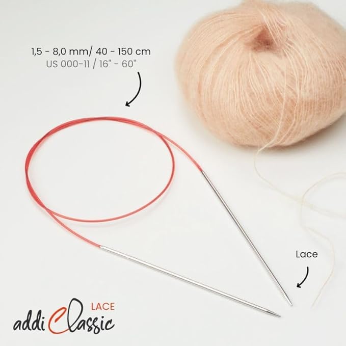 addiClassic Lace Circular Needles (80cm)