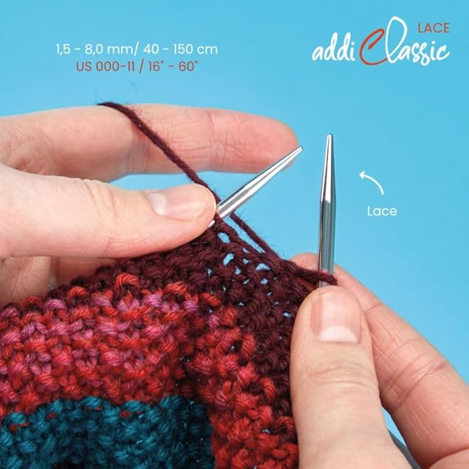 addiClassic Lace Circular Needles (80cm)