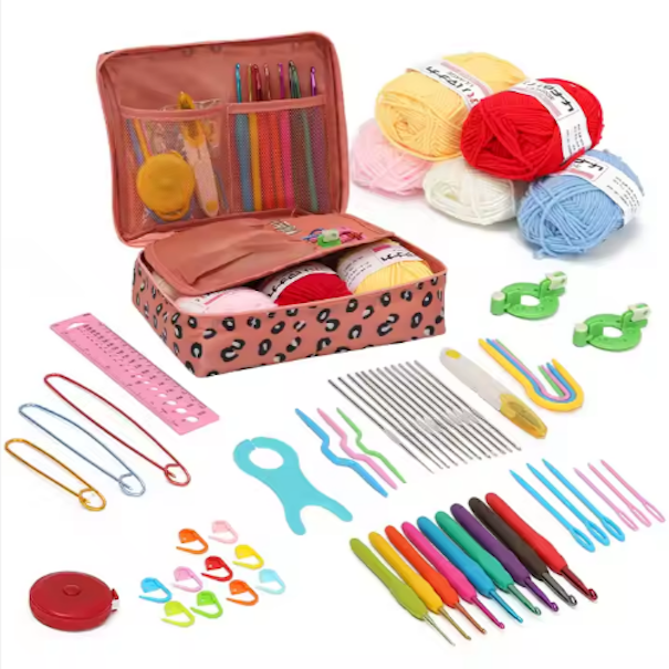 Crochet Starter Kit - 58 pieces