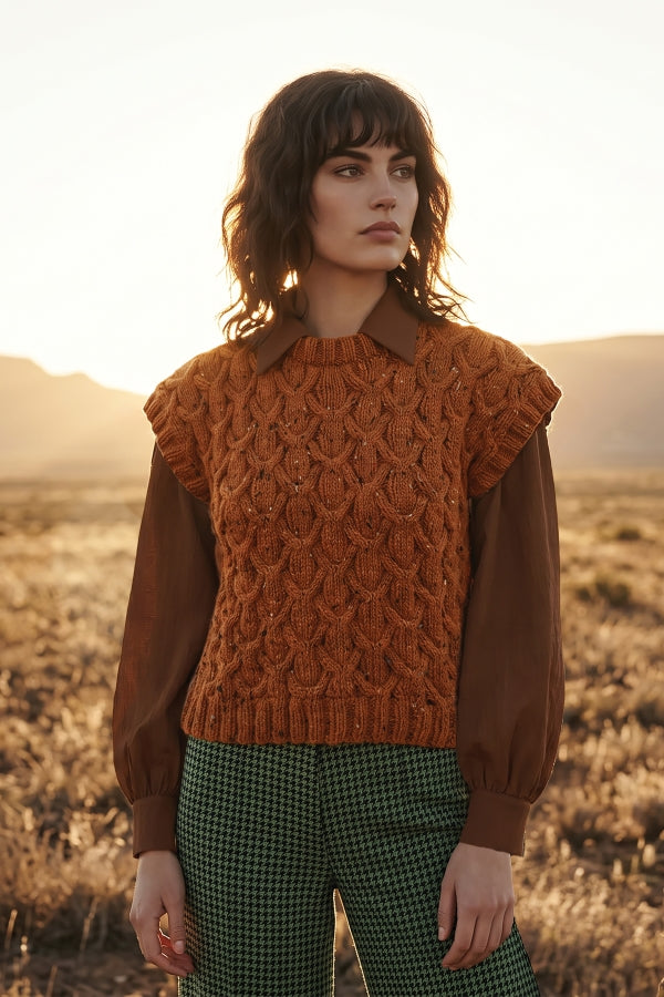 Elle Karoo Tweed Double Knit