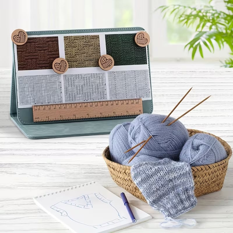 Leather Magnetic Chart/Pattern holder Holder