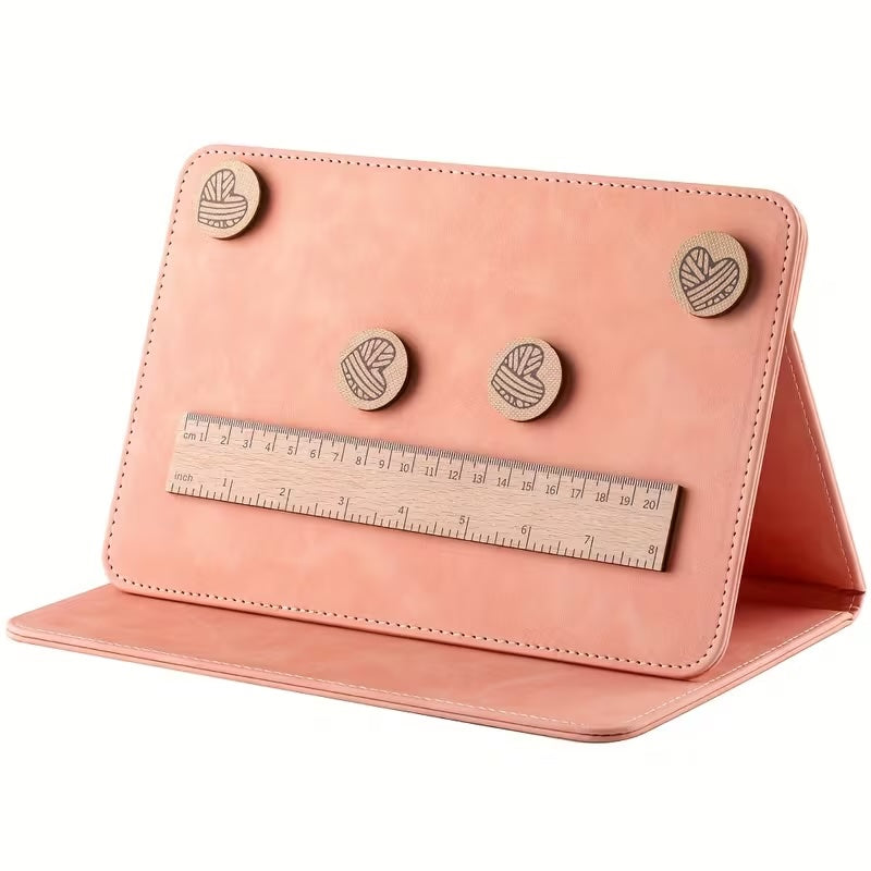 Leather Magnetic Chart/Pattern holder Holder