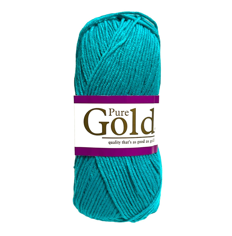 Pure Gold DK Acrylic Yarn